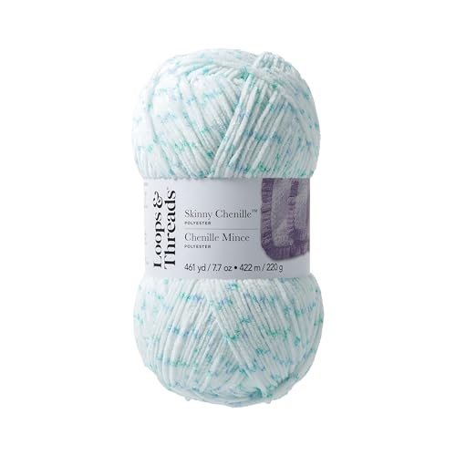 Loops and Threads Skinny Chenille Yarn - Slim Chenille Guide