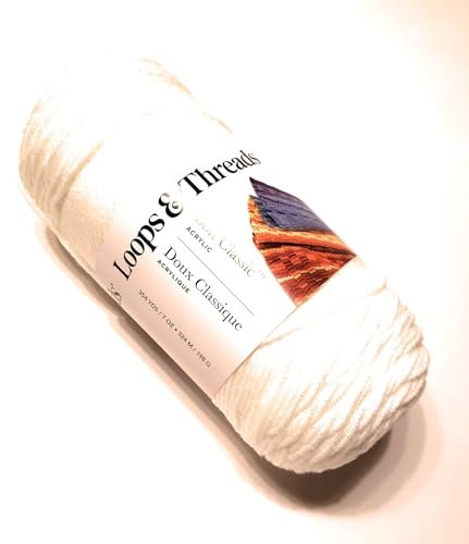 Loops & Threads Classic Cotton Yarn - 100% Cotton