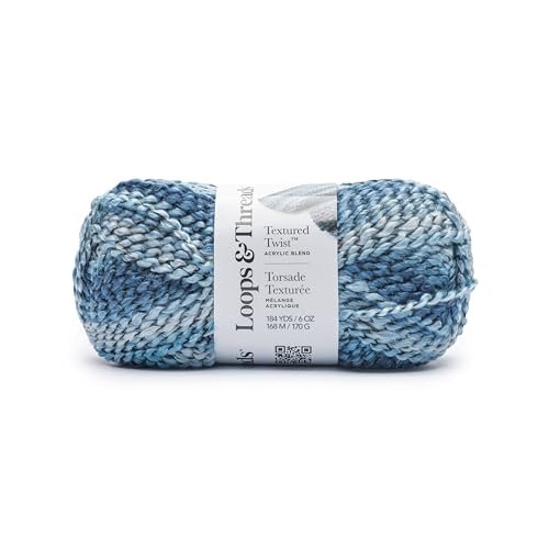 Loops and Threads Textured Twist Yarn - Twisted Texture Collection