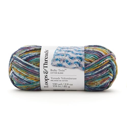 Loops and Threads Bulky Twist Yarn Cotton Blend Guide