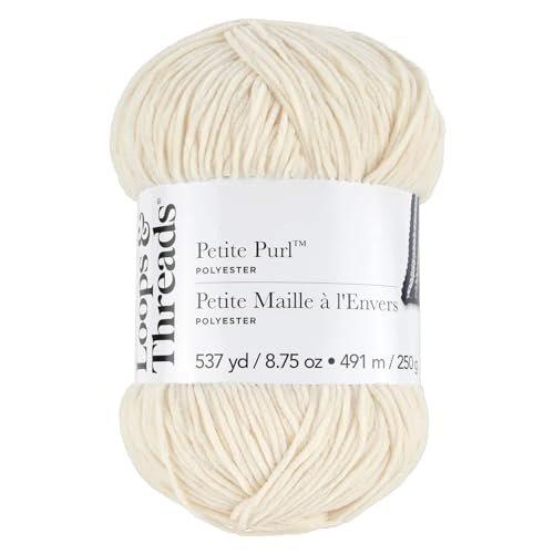 Loops and Threads Petite Purl Yarn - Small Loop Texture