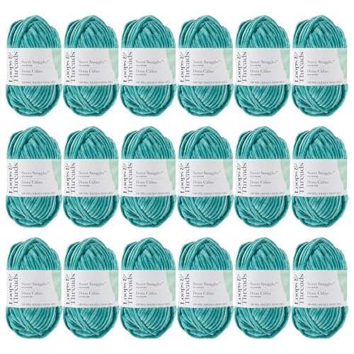 Loops and Threads Sweet Snuggles Yarn - Plush Velvet