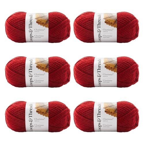 Loops and Threads Charisma Yarn - Soft Bulky Acrylic
