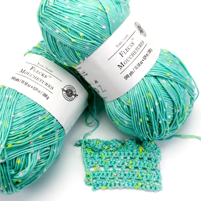 Loops and Threads Flecks Yarn - Speckled Texture for Every Project
