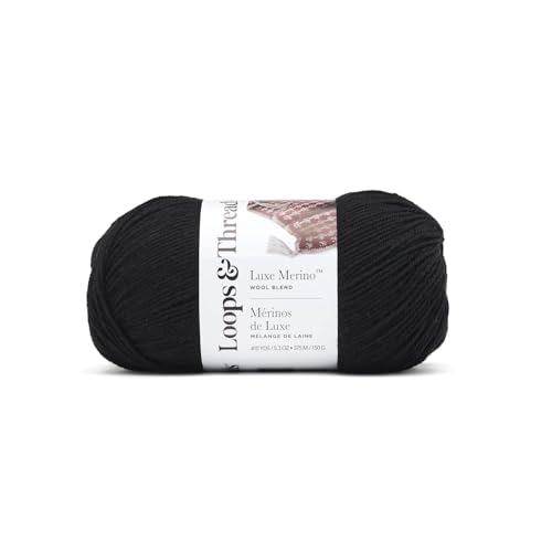 Loops & Threads Cozy Wool Merino – Merino Blend Yarn