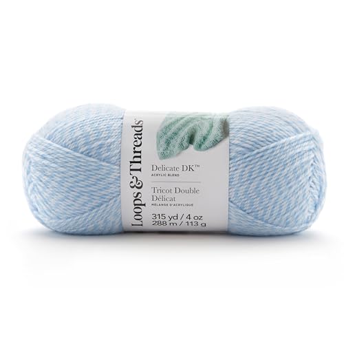 Loops & Threads Natural Marl Yarn – Heathered Marl