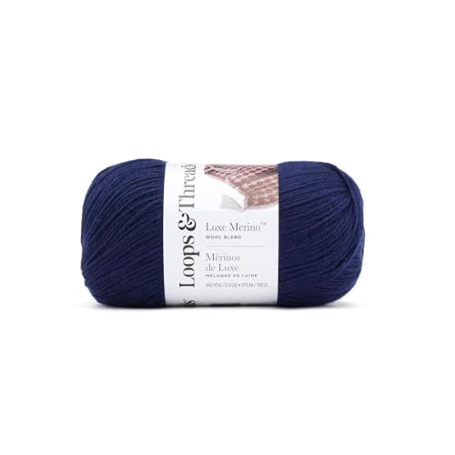 Loops & Threads Cozy Wool Yarn – Wool Blend