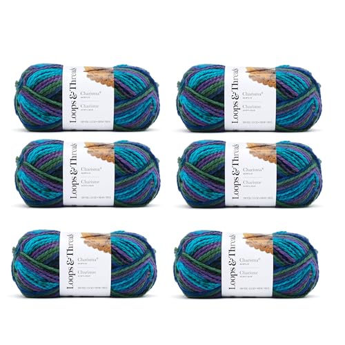 Looking for a Lion Brand Homespun Alternative? Try Loops & Threads Charisma